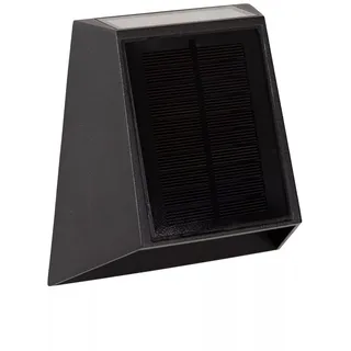LED Solar Wandleuchte Sensor IP54 H:13,4 cm 2850-3150 K