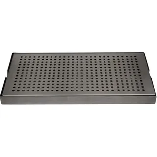 Stalgast Tropfblech zum Auflegen 2 Teilig aus Edelstahl 300x150x20mm