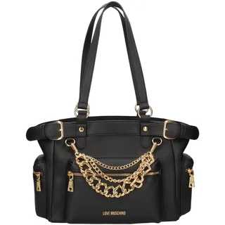 Love Moschino Damen Jc4287pp0gkt000 Handtasche, Schwarz