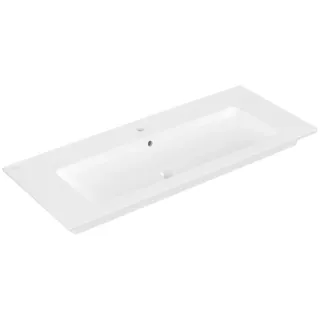 Villeroy & Boch Venticello Schrankwaschtisch, 1 Hahnloch, mit Überlauf, 1200x500mm, 4104CL01, Farbe: Weiß