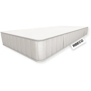 RIBECO Omega Wendematratze 140 x 200 cm mittelfest/fest