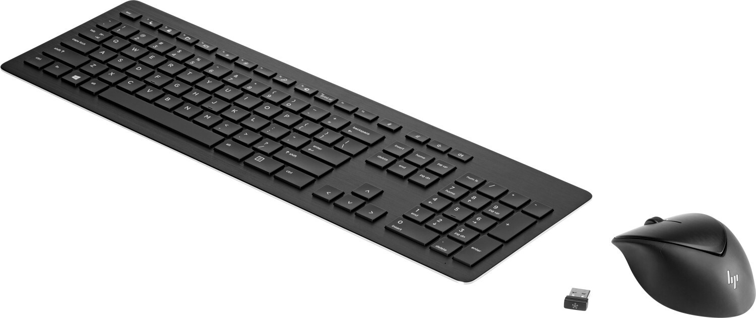 Bild von 950MK Tastatur und Maus Set Tastatur, Wiederaufladbar Deutsch, Q