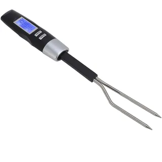 Grill-Thermometer, Digitale Temperaturgabel, Fleischthermometer mit IP67-Wasserdicht, Schnelle Messung, Genauigkeit für Steak, Geflügel und Grillen