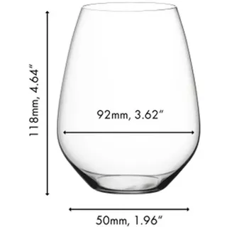 riedel the wine glass company Veloce Universalbecher 0,55 l 2 St.
