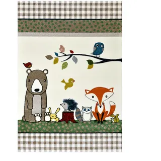 None Kinderteppich Diamond kids, Creme, ca. 120x170cm