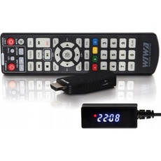 Wiwa TUNER DVBTT2 H265 MINI LED (DVB-T2, DVB-T), TV Receiver, Schwarz