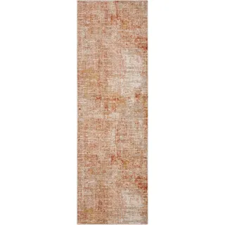 NORTHRUGS Teppich »Gizeh«, rechteckig, 3 mm Höhe, In-& Outdoor, Läufer, Wetterfest, Balkon, Wohnzimmer, Orient NORTHRUGS creme,rot B: 75 cm   1 St.