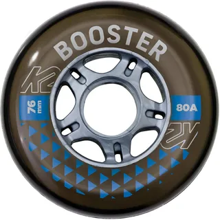 K2 Booster 76MM 80A 4-Wheel Pack — Black — 76mm — 30F3004