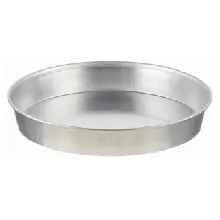 SCHNEIDER Kuchenblech, 50 mm-hoch, Konisch zulaufendes Kuchenblech aus 1 mm starken Aluminium, Durchmesser: 340/320 mm