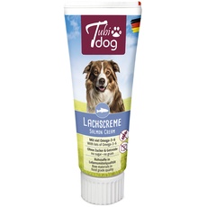 Bild von Hansepet Tubidog Delikatess Lachscreme in der Tube Hundesnack