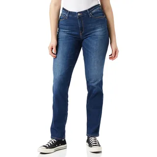 Lee Damen Marion Straight Jeans, Blau (night Sky), 31W / 33L