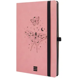 Finocam - Notizbuch Design Blanko Butterfly
