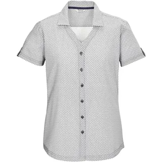 KILLTEC Damen Bluse KOS 46 WMN WVN SHRT, Nachtblau, 46