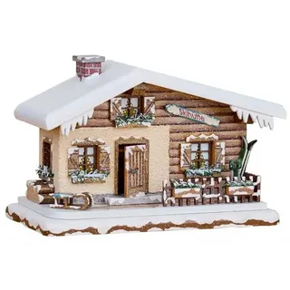 Hubrig Wiki Winterhaus Skihütte, 16cm