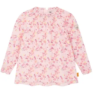 Steiff Bluse Langarm EU Größe 104 Ballerina, Mädchen Bluse, Kinderbluse langärmelig, Hemden für Kleinkinder, schick und bequem für feierliche Anlässe, waschmaschinenfest