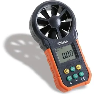 Beta 1760WM - Digitaler anemometer mit gebläsesensor mit rutsch- und stoßfestem gummigehäuse
