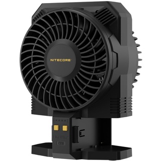 Nitecore CineWind CW30 Tragbares Studio Wind Hair Fan Gebläse, Windgeschwindigkeit von 46 km/h, mit 10 Stufen einstellbarem Wind, angetrieben durch NP-F-Batterien, vielseitige