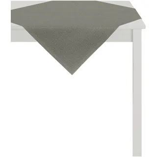APELT Mitteldecke 1104 Loft Style, Jacquard 85 x 85 cm Grau