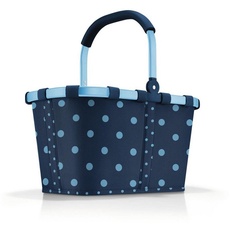 Bild carrybag frame mixed dots blue