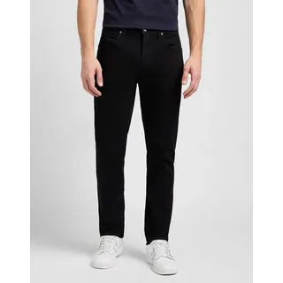 LEE Brooklyn Straight Jeans Clean Black 31 32