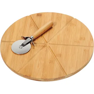 KESPER Pizza-Teller mit Pizza-Schneider 32 cm