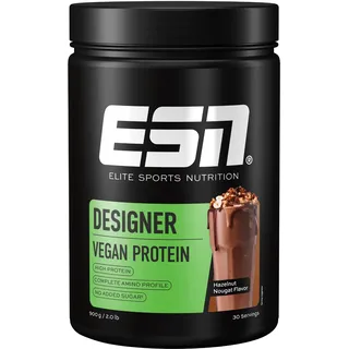 ESN Vegan Designer Protein Haselnuss Nougat Pulver 900 g