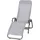 Bito Klappliege 139 x 72 x 118 cm Hellgrau