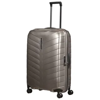 Samsonite Attrix 4-Rollen Cabin 75 cm / 97 l beige/grau