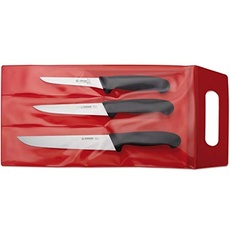 Giesser Messer-Set in der Farbe Schwarz 3 teilig, Made in Germany