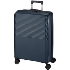 Bordgepäck Trolley Koffer aus sehr flexiblem und stoßfestem Polypropylen - Teleskopgriff - TSA Schloss - 4 Räder - 39l - Blau