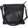 Damen H1040 Umhängetasche, schwarz,
