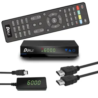 HD Sat Receiver AH1 digital Satelliten mini extern Display DVB-S2 HDMI HDTV ARLI
