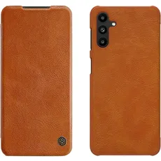 Nillkin Qin leather case for Samsung Galaxy A13 5G brown (Galaxy A13 5G), Smartphone Hülle, Braun