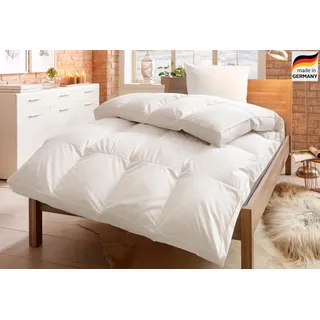 otto home Home »Köniz, Bettdecke 135x200 cm, 155x220 cm und weitere Größen« polarwarm Füllung: 60Daunen40Federn 1 Stk. tlg. Bettdecken, Sommer, Winter, Decke ist Made in Green zertifiziert,
