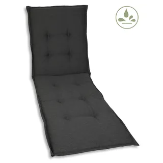 GO-DE Textil Liegenauflage 190 x 60 x 7 cm Anthrazit 1 St.