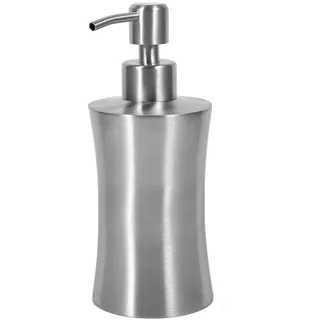 304 Seifenspender aus Edelstahl für die Dusche, Lotionpumpe, Seifenspender, Flasche für die Küche des Badezimmers, 220 ml/250 ml/400 ml (Größe: 400 ml)