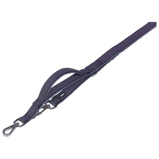 Nobby Führleine mit Kurzführer Classic Preno Royal, schwarz L: 200 cm, B: 25/35 cm, 1 Stück