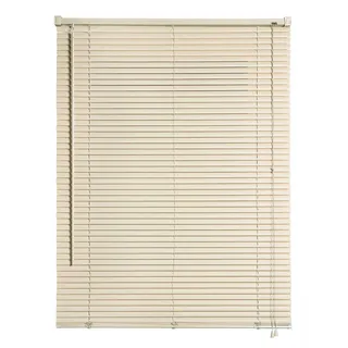 Storesdeco Jalousien vinyl venetianische mit Beige Zugschnur 90x160 , Kunststoff , 90 cm , Heimtextilien, Vorhänge, Rollos, Jalousien