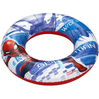 Bestway Spider-Man Kinder-Schwimmring Ø 48 x 11 cm – Aufblasbarer Schwimmreifen, Schwimmhilfe für Pool & Meer, Wasserspielzeug für Kinder von 3-6 Jahren