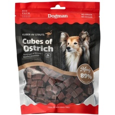 Dogman Cubes of ostrich 300g