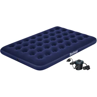 BESTWAY Doppelluftbett mit externer Elektropumpe 191 x 137 x 22 cm
