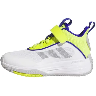 adidas OWNTHEGAME 3.0 Shoes, Unisex-Kinder Sneaker, SOLAR Slime/Supplier Colour/FTWR White,