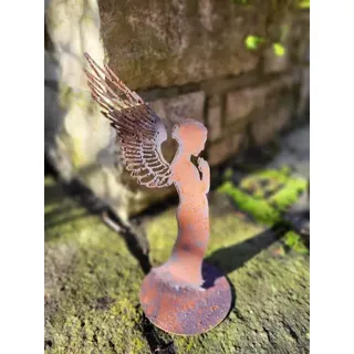 Edelrost Engel Santine, rustikal