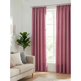 Vorhang WIRTH "Dim out" Gr. 1, lila (flieder), B:145cm H:150cm, Polyester, Gardinen, Vorhang
