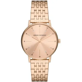 Armani Exchange Damen Quarz 3 Zeiger Uhr mit Armband AX5581