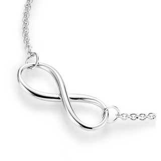 Smart Jewel Collier filigran mit Infinity - Zeichen, Silber 925 Ketten Silber Damen