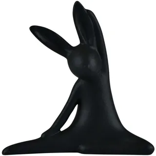 AM Design Osterhase »Yoga-Hase aus Porzellan« schwarz oder weiß, in verschiedenen Größen, schwarz