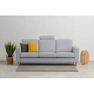 OTTO home »Tvinno« im skandinavischen Stil, mit Massivholzfüßen, Breite 217 cm,