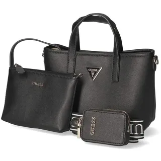 GUESS Latona Mini Tote Logo Handtaschen Schwarz