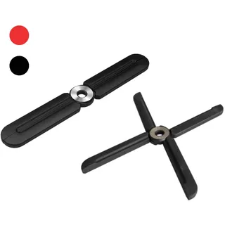 Wedo 206300101 Design Topfuntersetzer, Aufklappbar, für Töpfe bis Ø 25 cm, hitzebeständig bis 230 °C 22 x 3 x 1 cm, Silikon, gebürsteter Edelstahlring, Schwarz